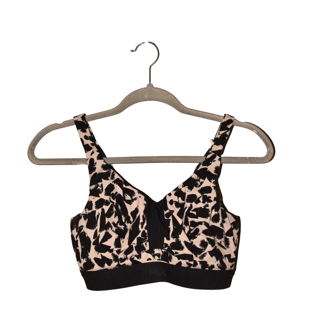 Panache Black and Cream Sports Bra